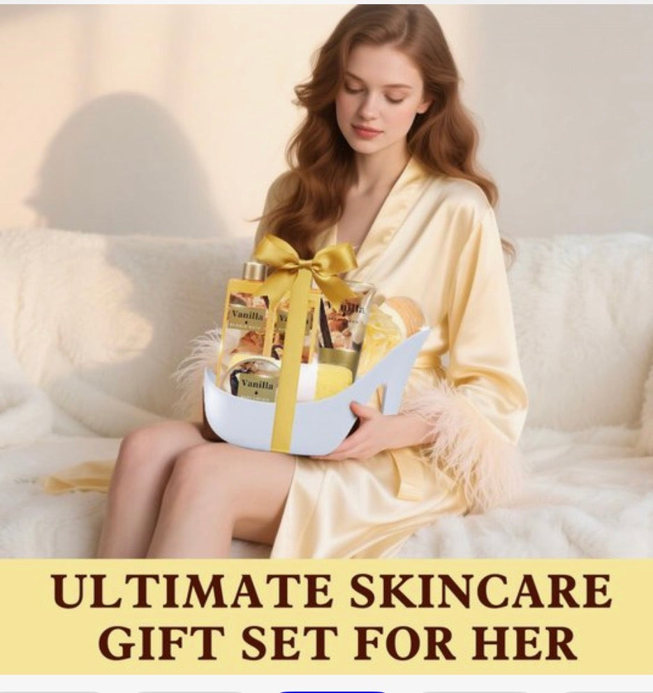 Spa Luxetique – Vanilla Gold
سێتا دیاریێ بۆ ژنان – پەکێتا چاڤدێری و ئارامبوونێ